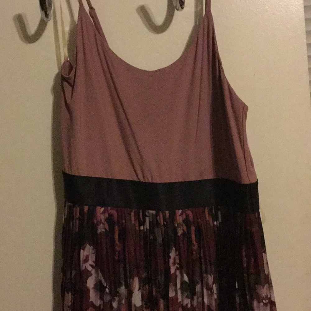 Pink Floral Dress
